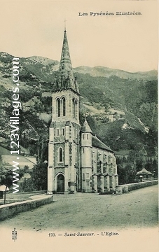 Carte postale de Luz-Saint-Sauveur