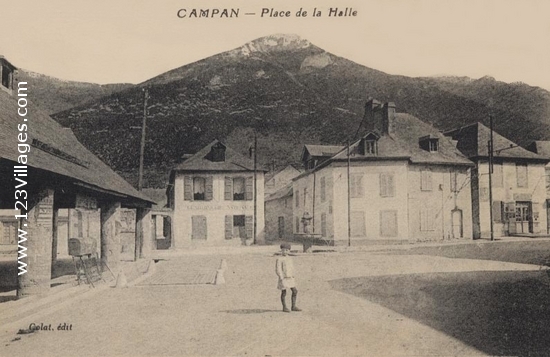 Carte postale de Campan