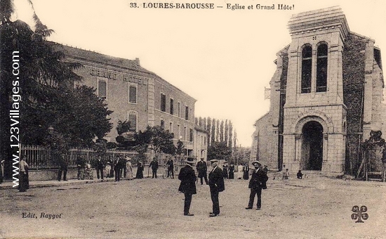 Carte postale de Loures-Barousse