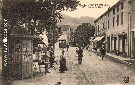 Carte postale de Loures-Barousse