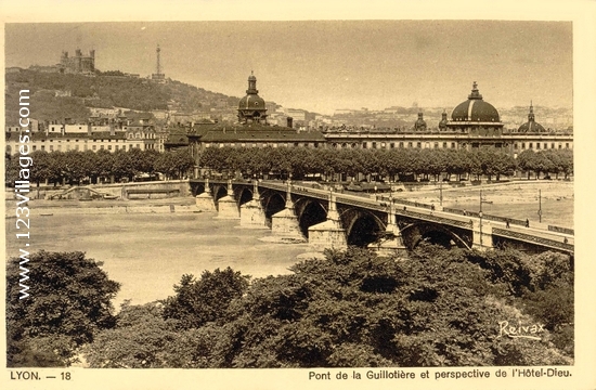 Carte postale de Lyon