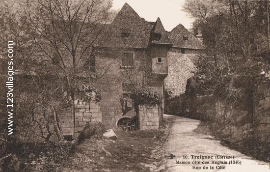 Carte postale de Treignac