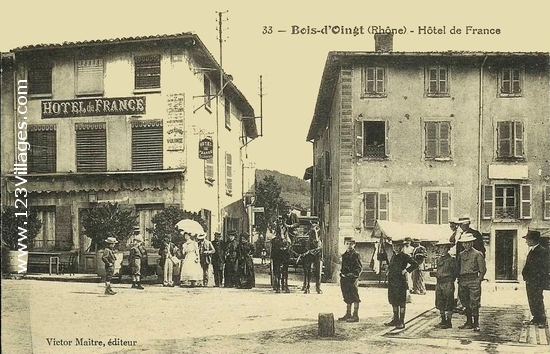 Carte postale de Le Bois-d Oingt