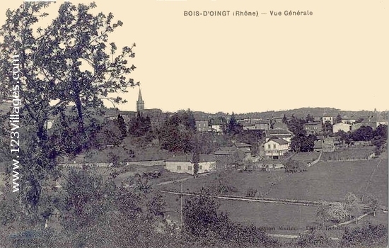 Carte postale de Le Bois-d Oingt