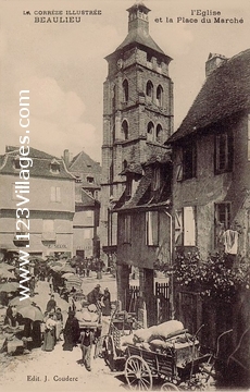 Carte postale de Beaulieu-sur-Dordogne
