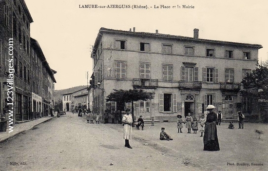 Carte postale de Lamure-sur-Azergues