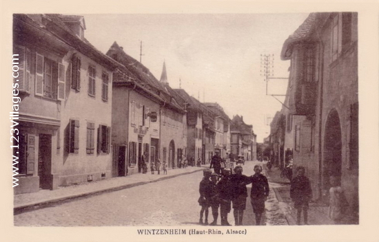 Carte postale de Wintzenheim