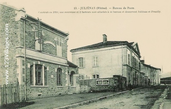 Carte postale de Juliénas