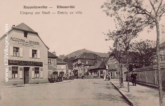 Carte postale de Ribeauvillé