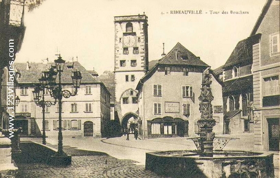 Carte postale de Ribeauvillé