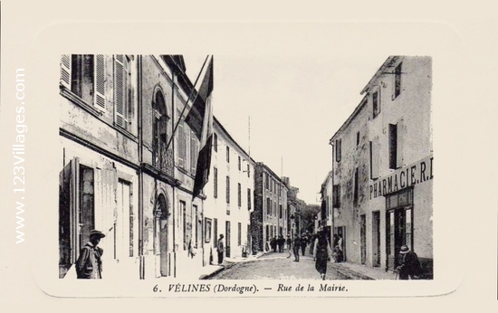 Carte postale de Vélines