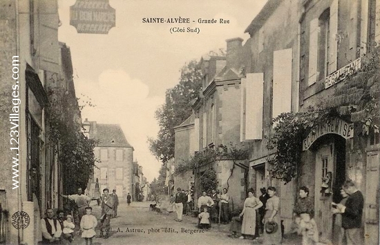 Carte postale de Sainte-Alvère