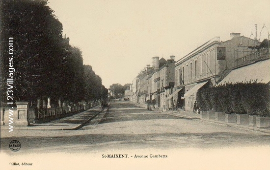Carte postale de Saint-Maixent