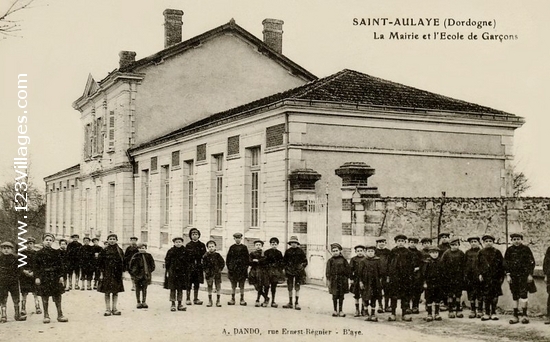 Carte postale de Saint-Aulaye