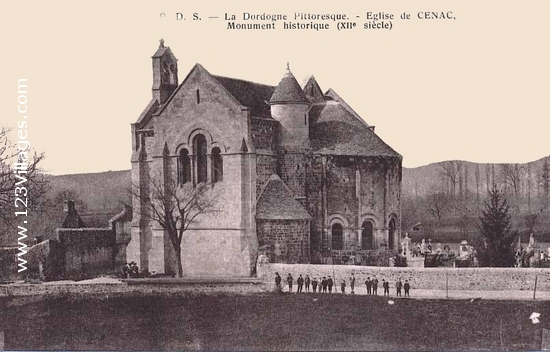 Carte postale de Cénac-et-Saint-Julien