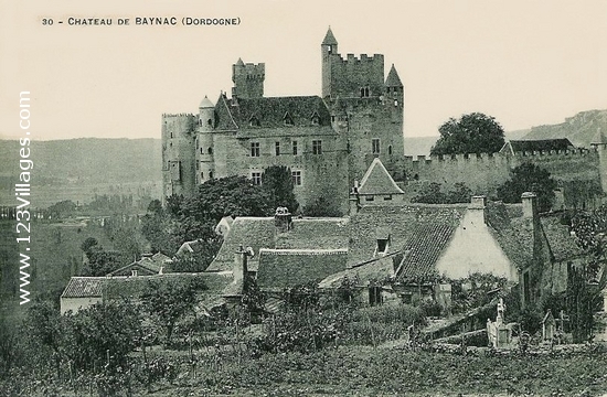 Carte postale de Beynac-et-Cazenac