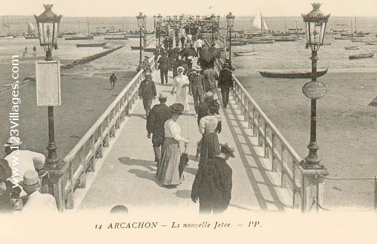 Carte postale de Arcachon