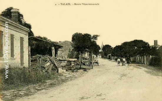 Carte postale de Talais