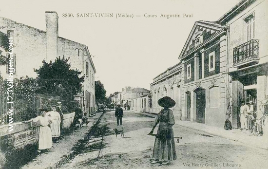 Carte postale de Saint-Vivien-de-Médoc