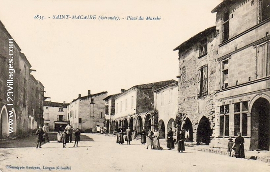 Carte postale de Saint-Macaire