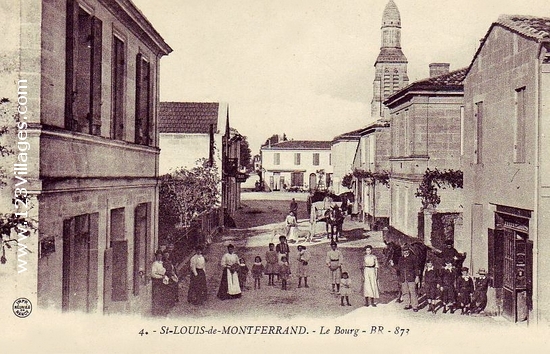 Carte postale de Saint-Louis-de-Montferrand