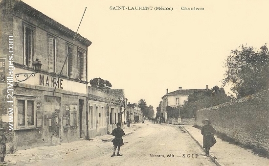 Carte postale de Saint-Laurent-Médoc
