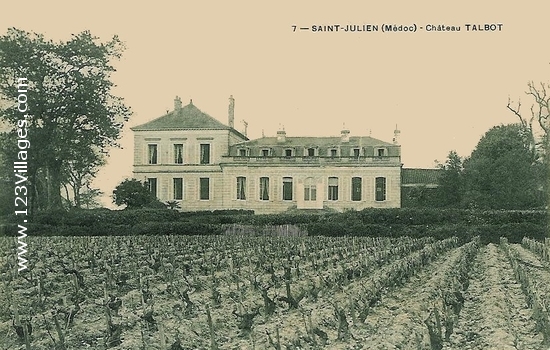 Carte postale de Saint-Julien-Beychevelle