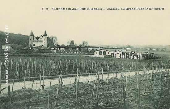 Carte postale de Saint-Germain-du-Puch