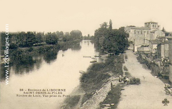 Carte postale de Saint-Denis-de-Pile