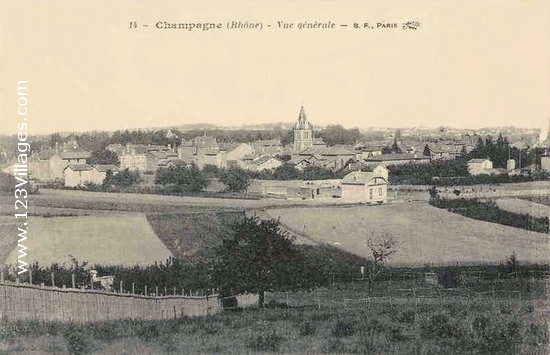Carte postale de Champagne-au-Mont-d Or