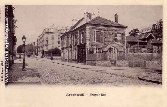 Carte postale de Argenteuil