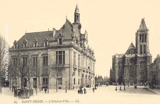 Carte postale de Saint-Denis