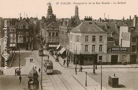 Carte postale de Calais