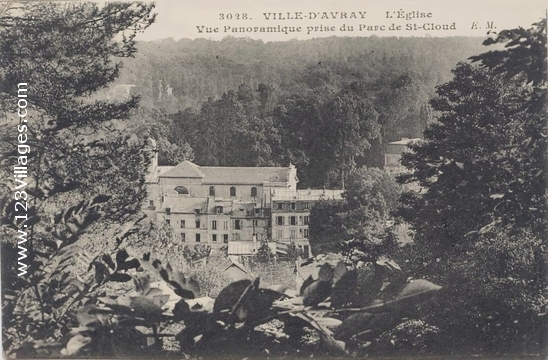 Carte postale de Ville-d Avray