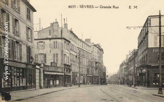 Carte postale de Sèvres