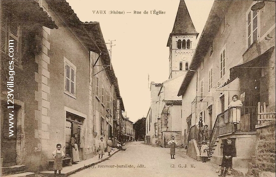 Carte postale de Vaux-en-Beaujolais