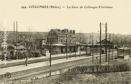Carte postale de Collonges-au-Mont-d Or