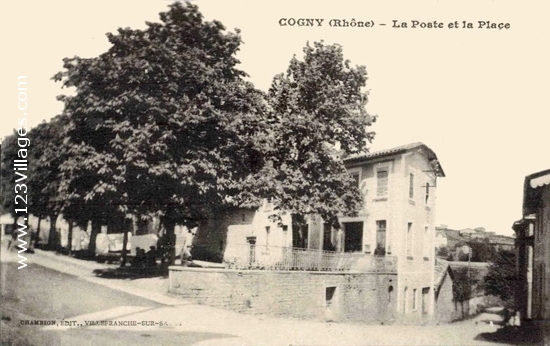 Carte postale de Cogny