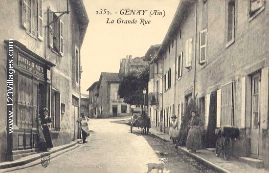 Carte postale de Genay