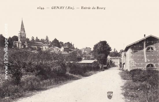 Carte postale de Genay
