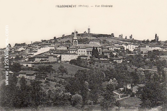 Carte postale de Villechenève
