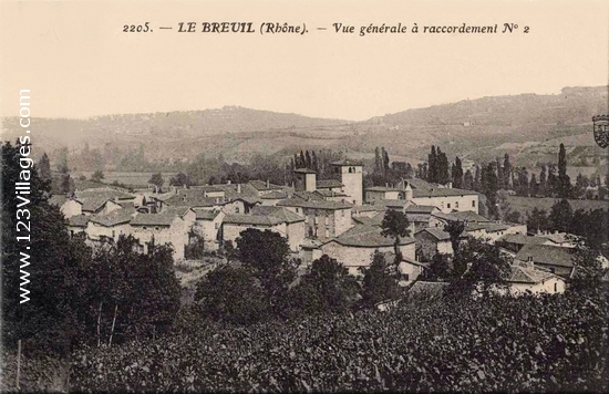 Carte postale de Le Breuil