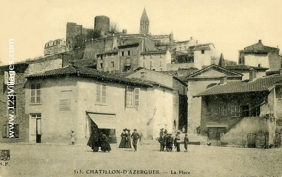 Carte postale de Châtillon