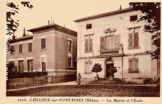 Carte postale de Cailloux-sur-Fontaines