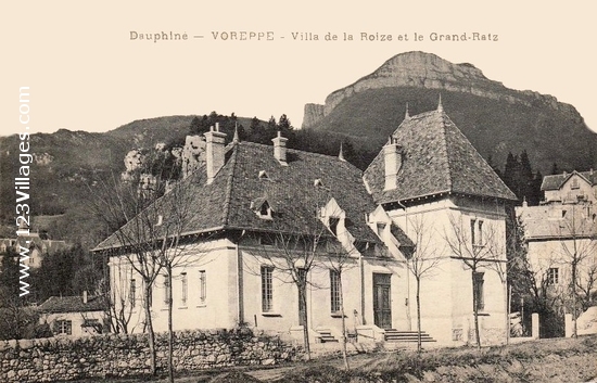 Carte postale de Voreppe