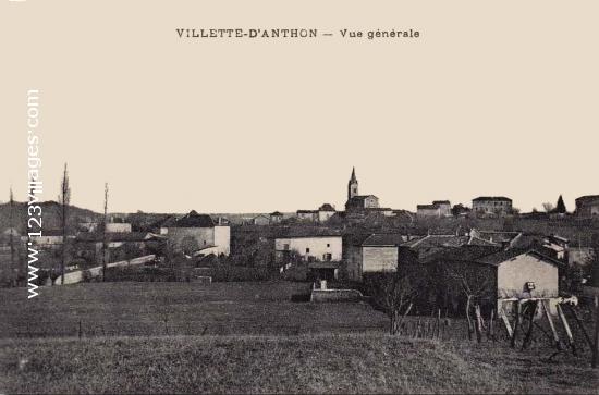 Carte postale de Villette-d Anthon