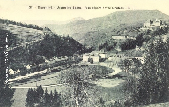 Carte postale de Saint-Martin-d Uriage