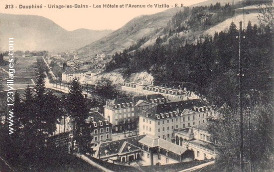 Carte postale de Saint-Martin-d Uriage