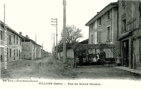 Carte postale de Sillans