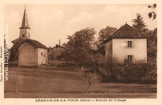 Carte postale de Sérézin-de-la-Tour